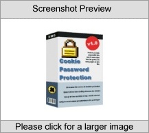 Cookie Password Protection Screenshot